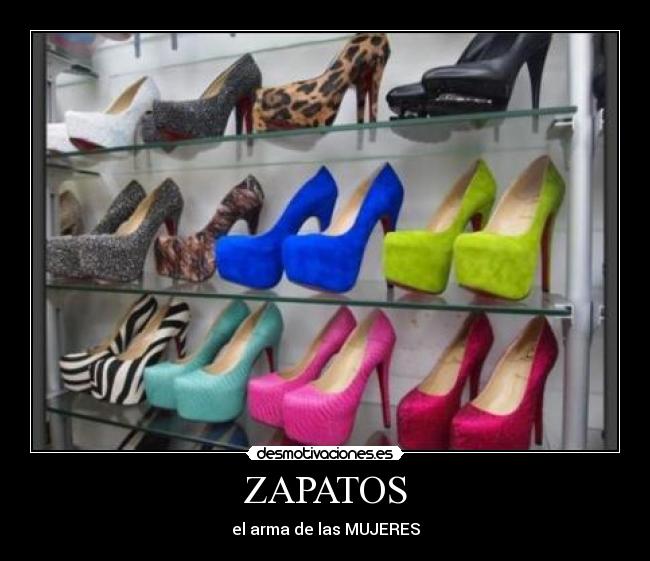 carteles iloveshoes desmotivaciones