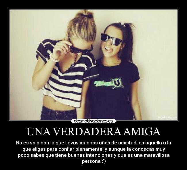 UNA VERDADERA AMIGA - 