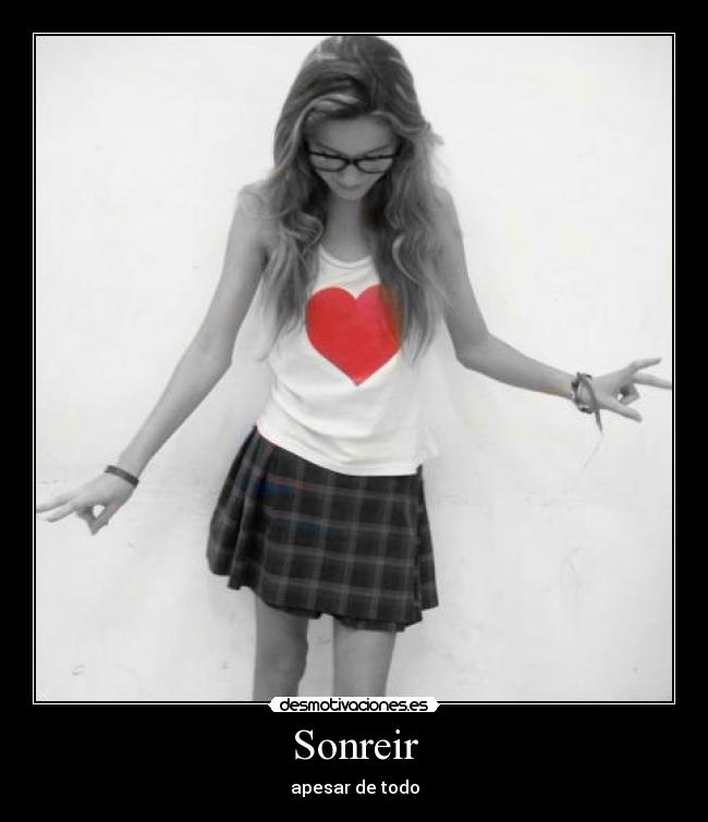 Sonreir - apesar de todo