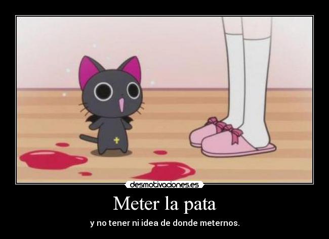 carteles nyampire nyan anime desmotivaciones