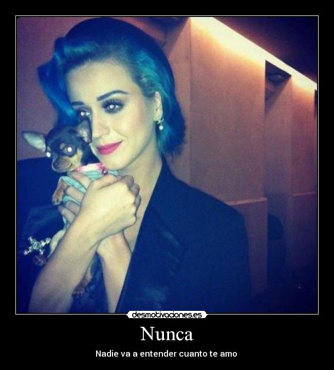 Nunca - Nadie va a entender cuanto te amo 