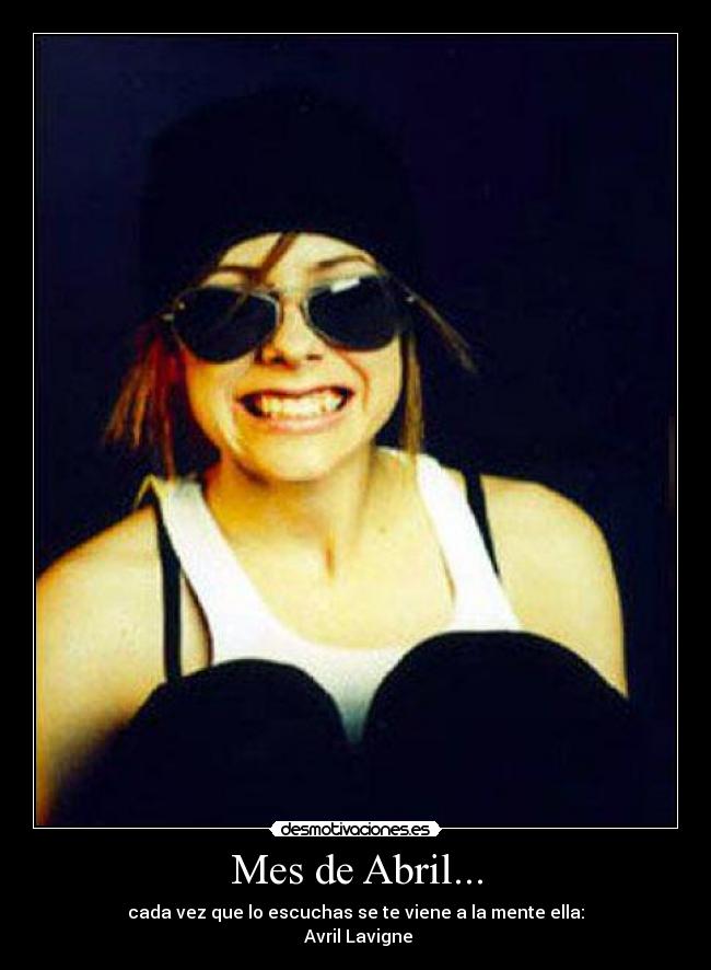 Mes de Abril... -