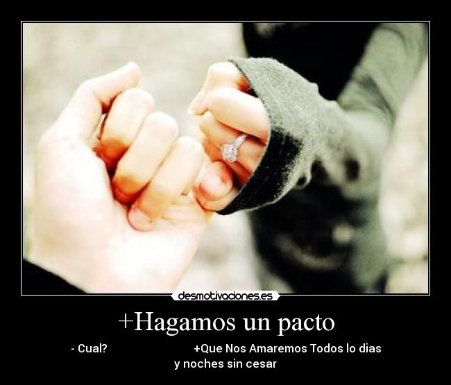 +Hagamos un pacto -