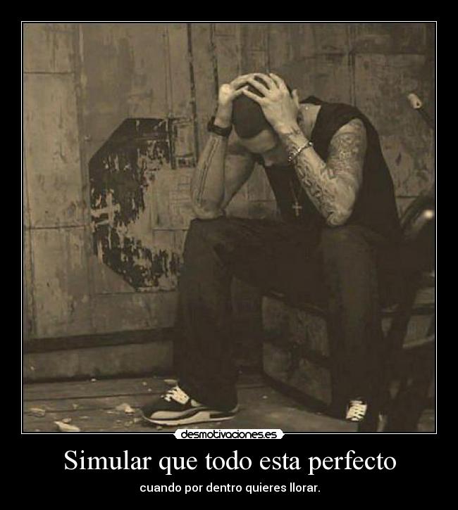 Simular que todo esta perfecto -