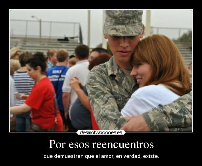 Por esos reencuentros -