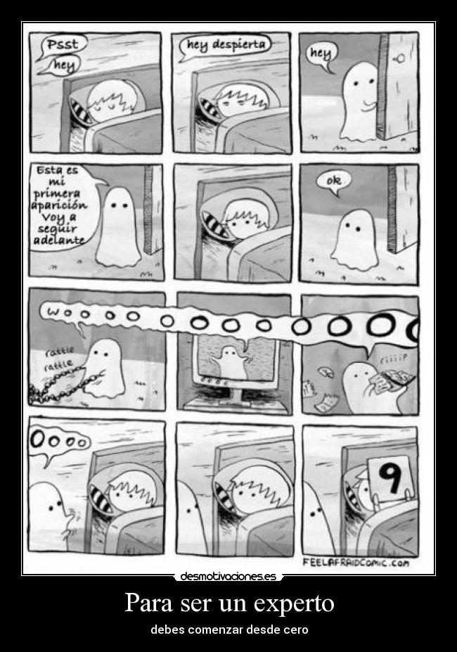 Para ser un experto -