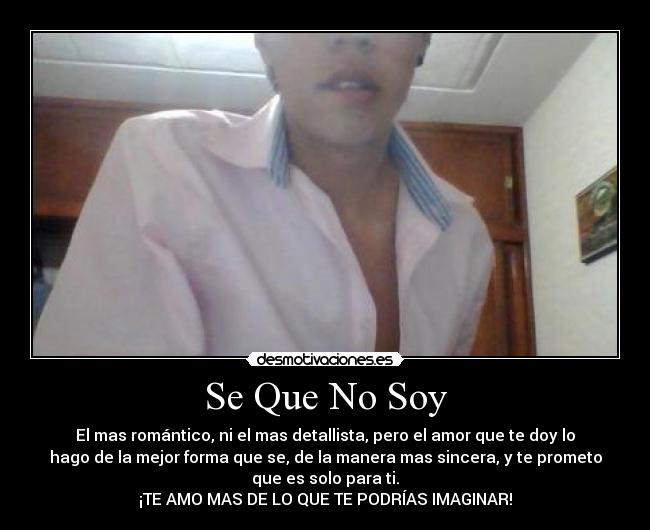 Se Que No Soy - 