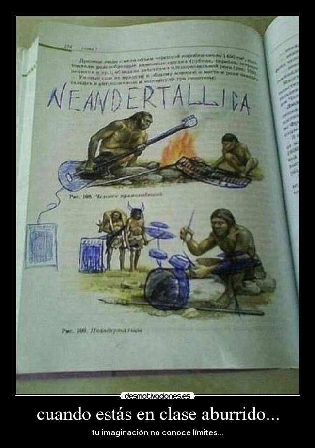 cuando estás en clase aburrido... - 
