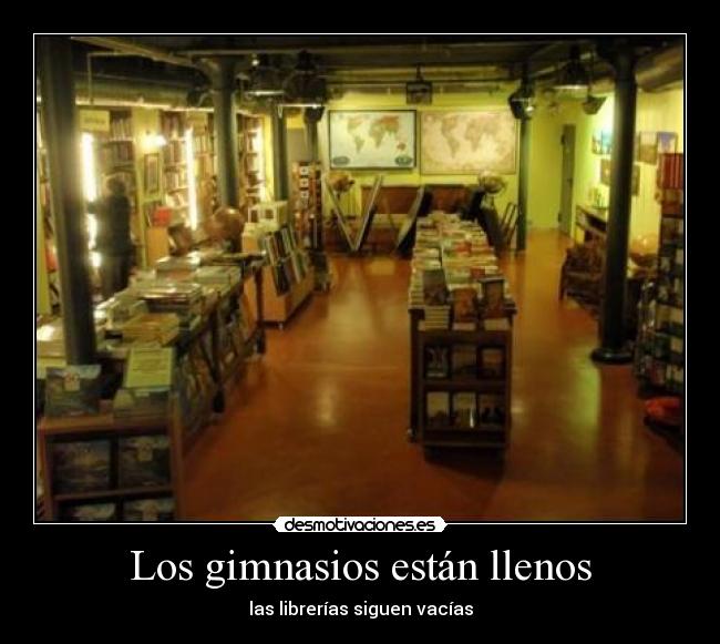 Los gimnasios están llenos -