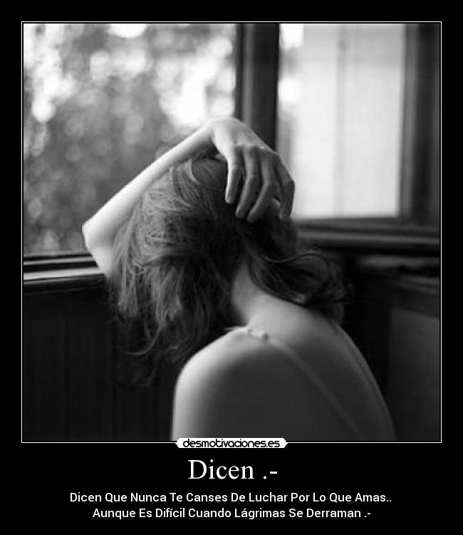 Dicen .- - 