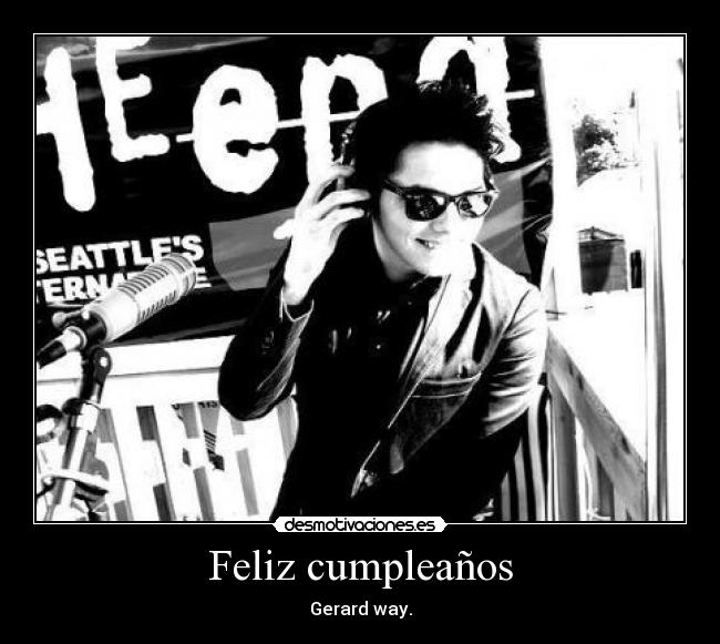 Feliz cumpleaños -