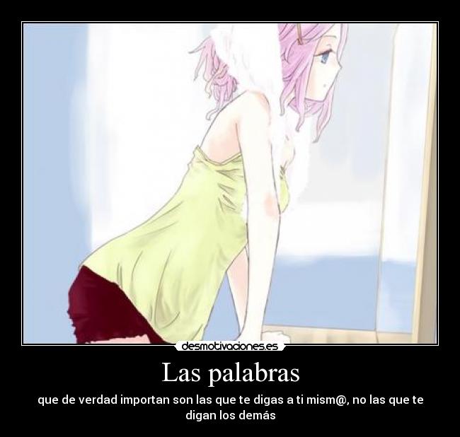 Las palabras -