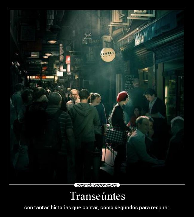 Transeúntes -