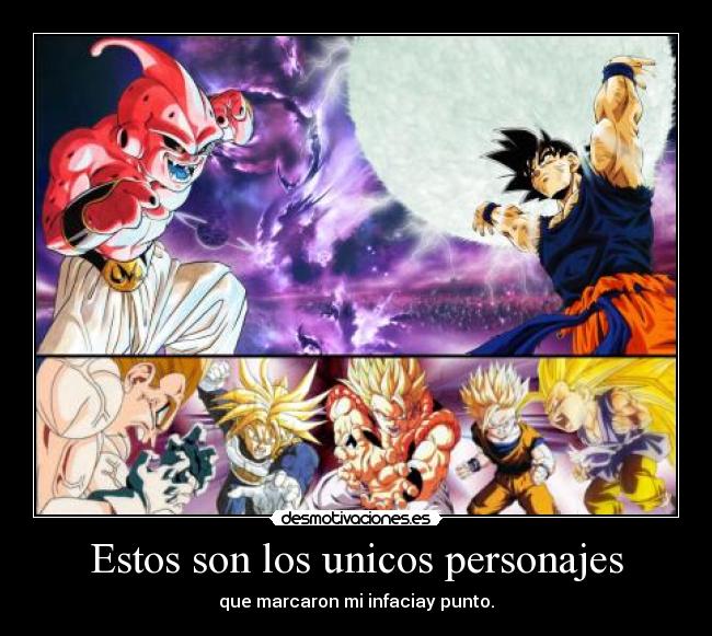 Estos son los unicos personajes - que marcaron mi infaciay punto.