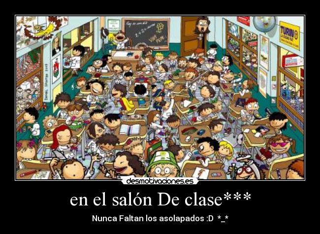 en el salón De clase*** - 