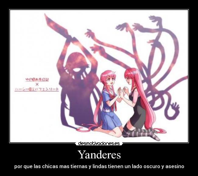 Yanderes - por que las chicas mas tiernas y lindas tienen un lado oscuro y asesino