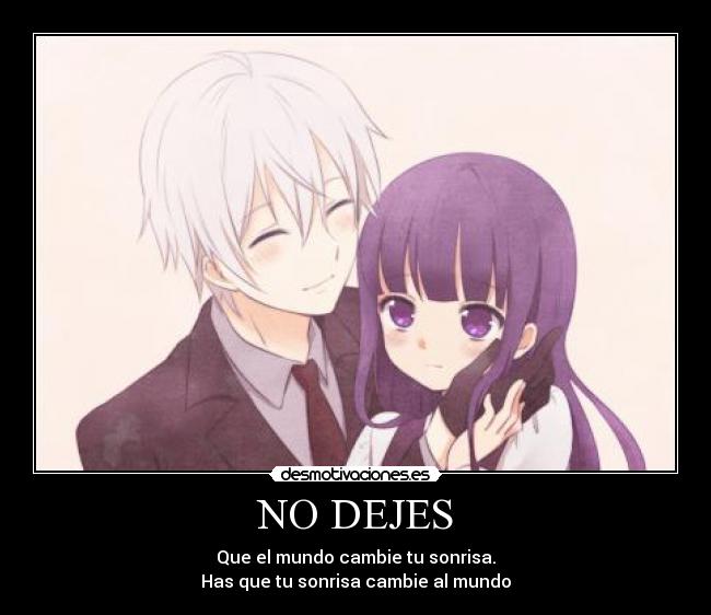 NO DEJES -