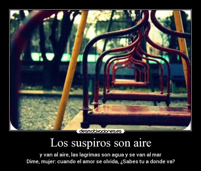 Los suspiros son aire - 