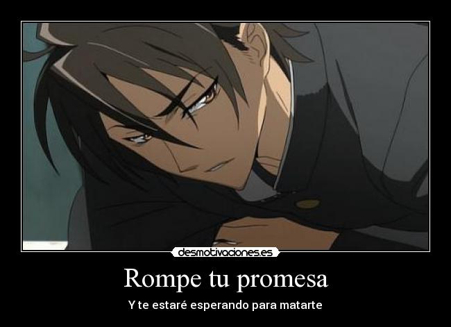 Rompe tu promesa -