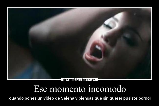 Ese momento incomodo -
