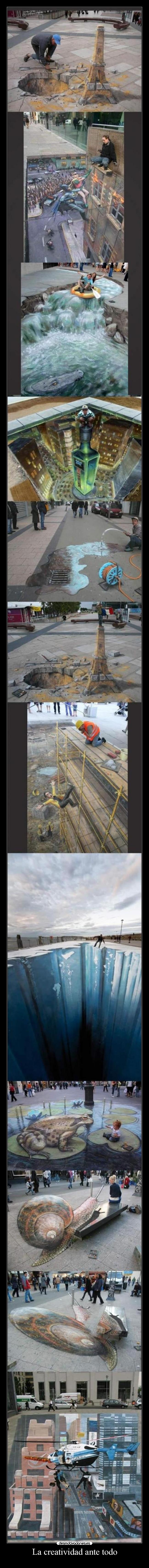 La creatividad ante todo -