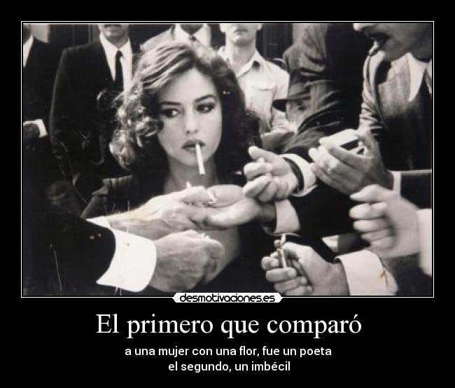 El primero que comparó -