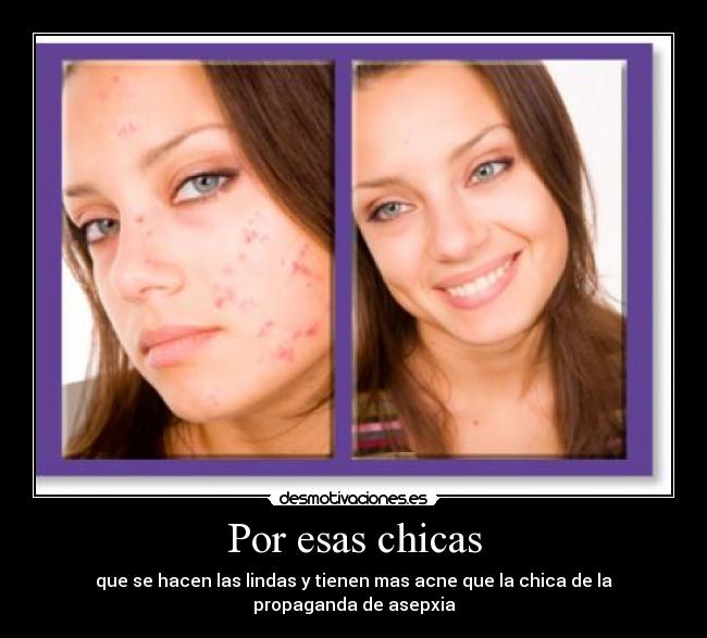 carteles chicas con granos desmotivaciones