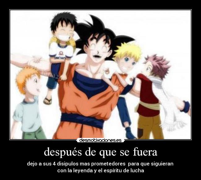 después de que se fuera - 