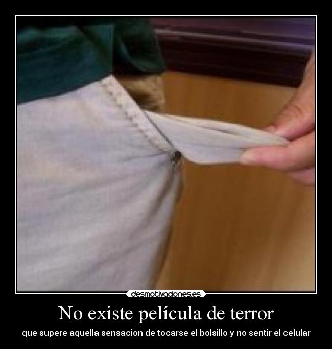 No existe película de terror -