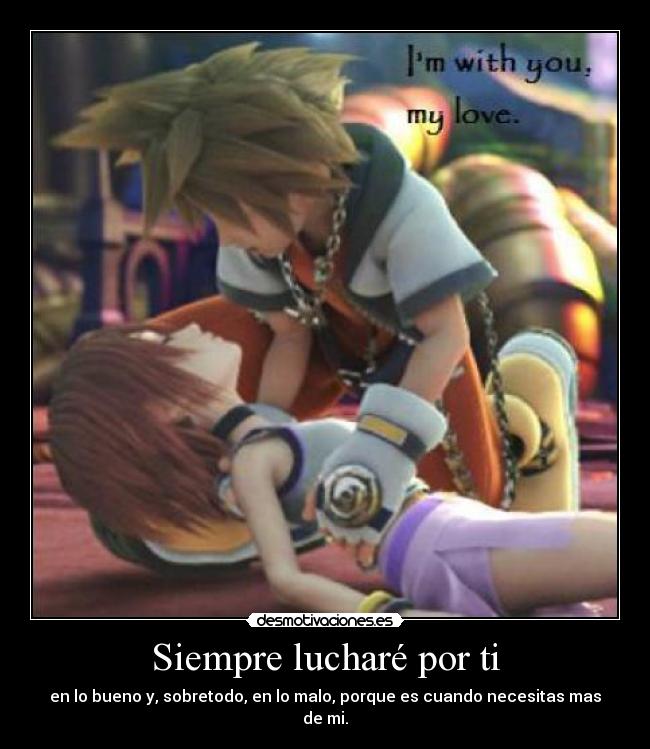 Siempre lucharé por ti - 