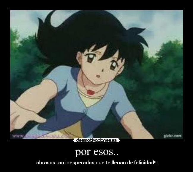 por esos.. - abrasos tan inesperados que te llenan de felicidad!!!