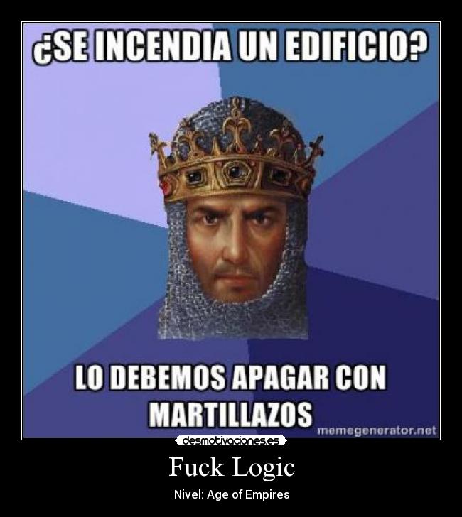 carteles fuck logic desmotivaciones