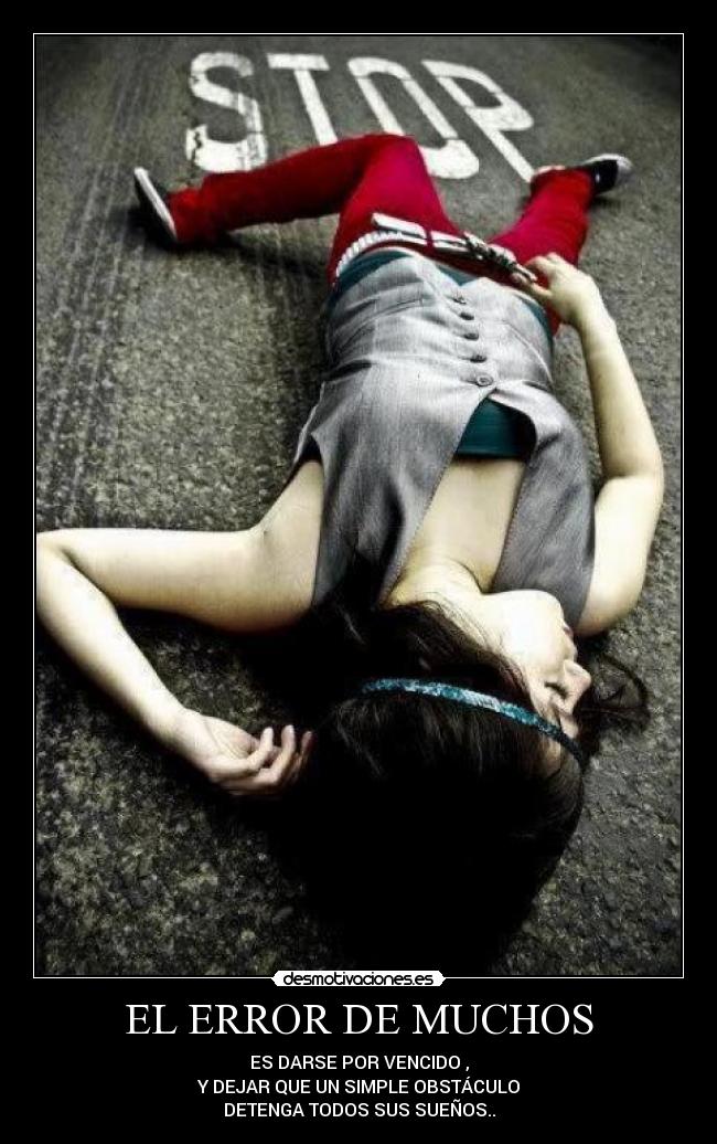 EL ERROR DE MUCHOS - 