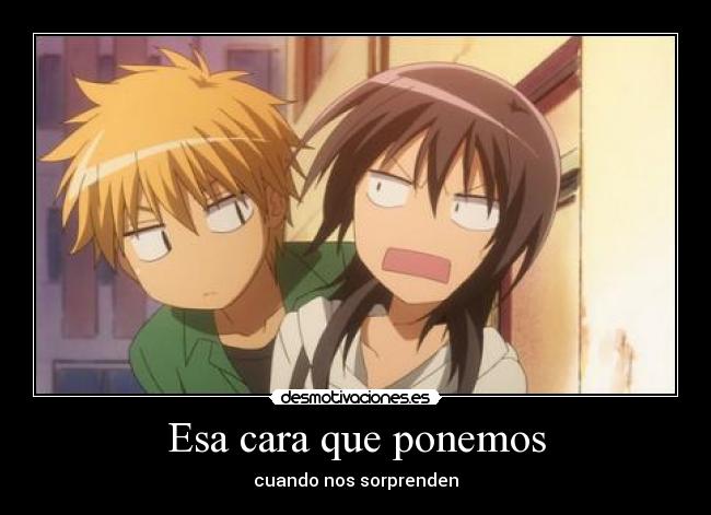 Esa cara que ponemos - cuando nos sorprenden