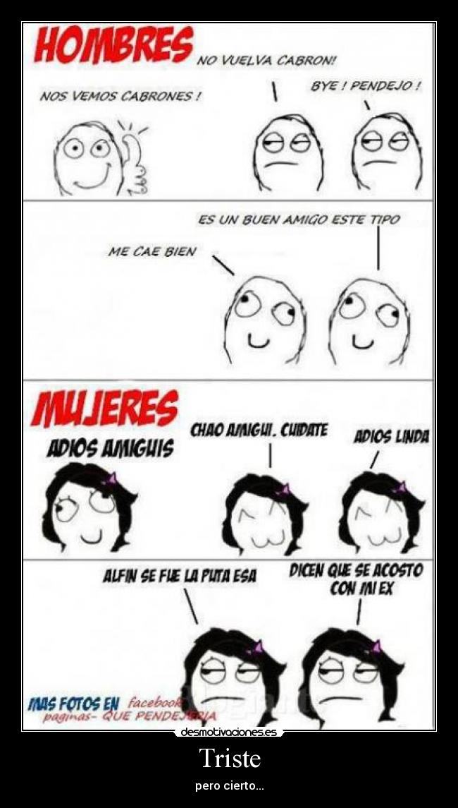 Triste - pero cierto...