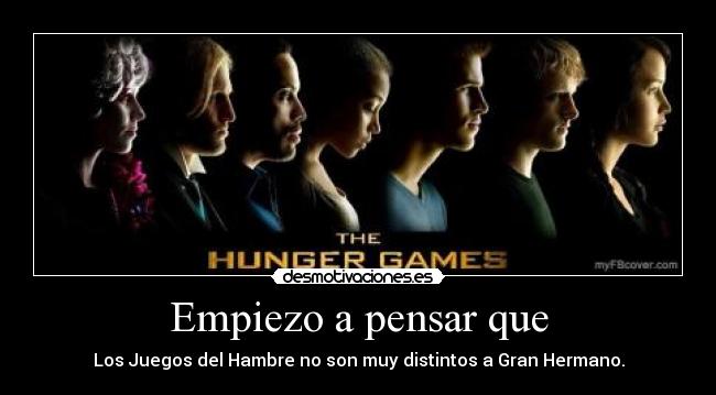 Empiezo a pensar que -