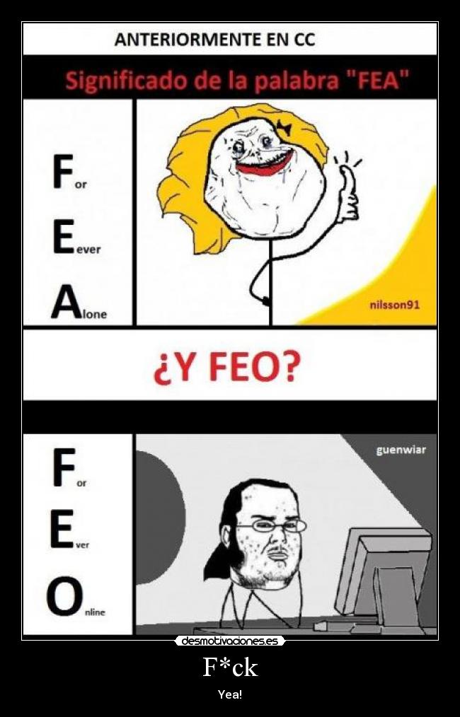 carteles forever alone desmotivaciones