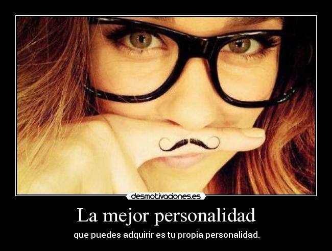 La mejor personalidad -