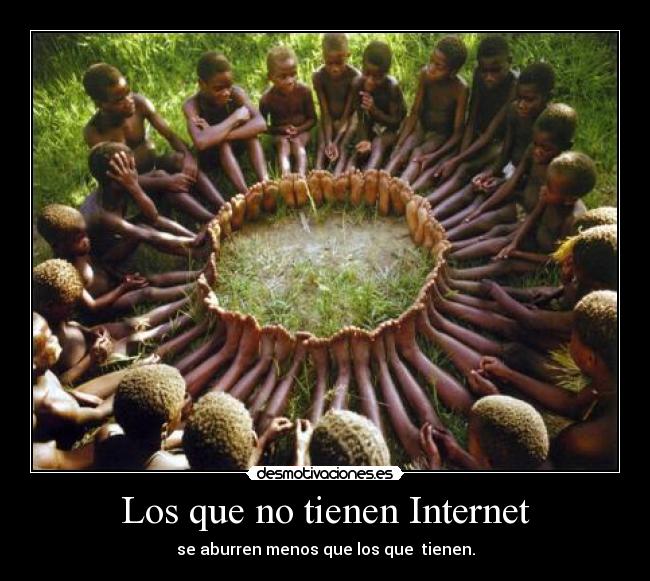 Los que no tienen Internet -