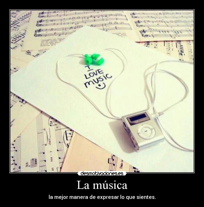 carteles musica musica expresar desmotivaciones