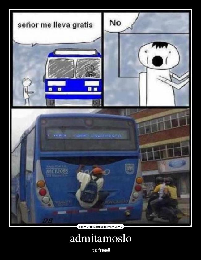 admitamoslo -