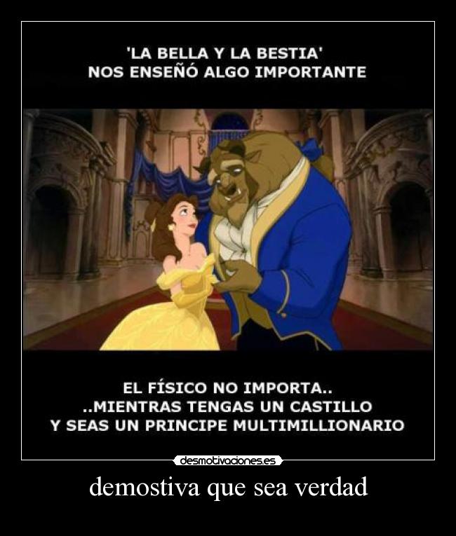 demostiva que sea verdad -