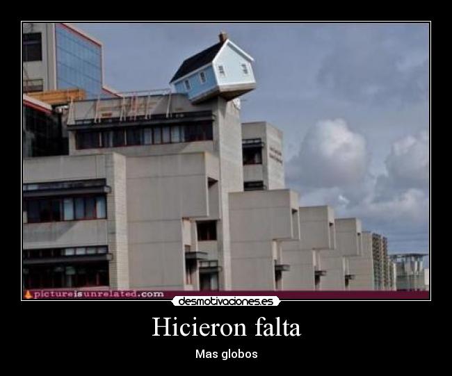 Hicieron falta - Mas globos