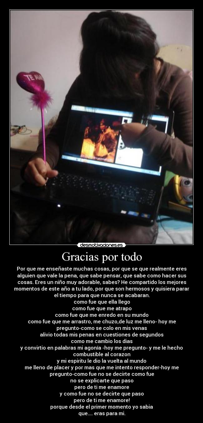 Gracias por todo - 