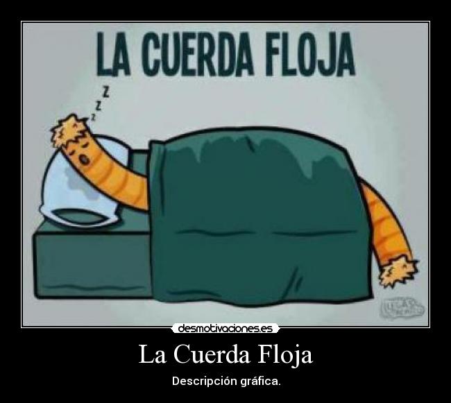 La Cuerda Floja - Descripción gráfica.