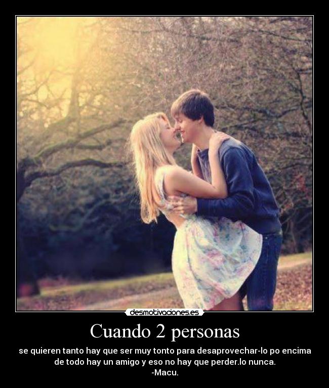 Cuando 2 personas -
