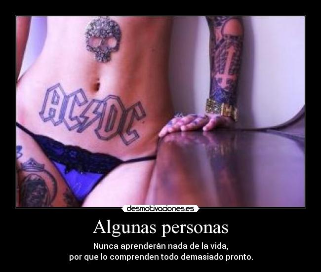 Algunas personas -