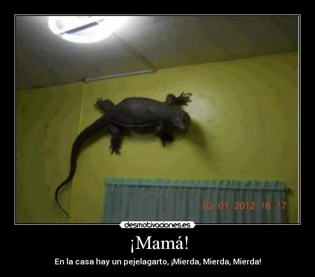 ¡Mamá! - En la casa hay un pejelagarto, ¡Mierda, Mierda, Mierda!