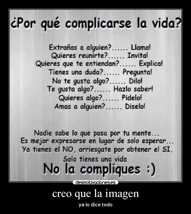 creo que la imagen - ya lo dice todo