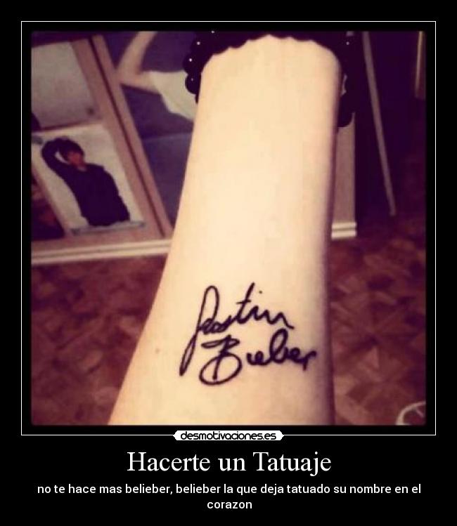 carteles justin bieber desmotivaciones